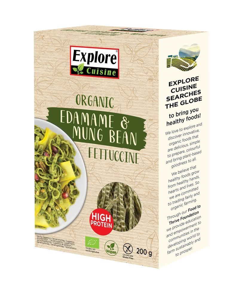Explore Cuisine Organic Edamame Spaghetti 200g - 6 Pack