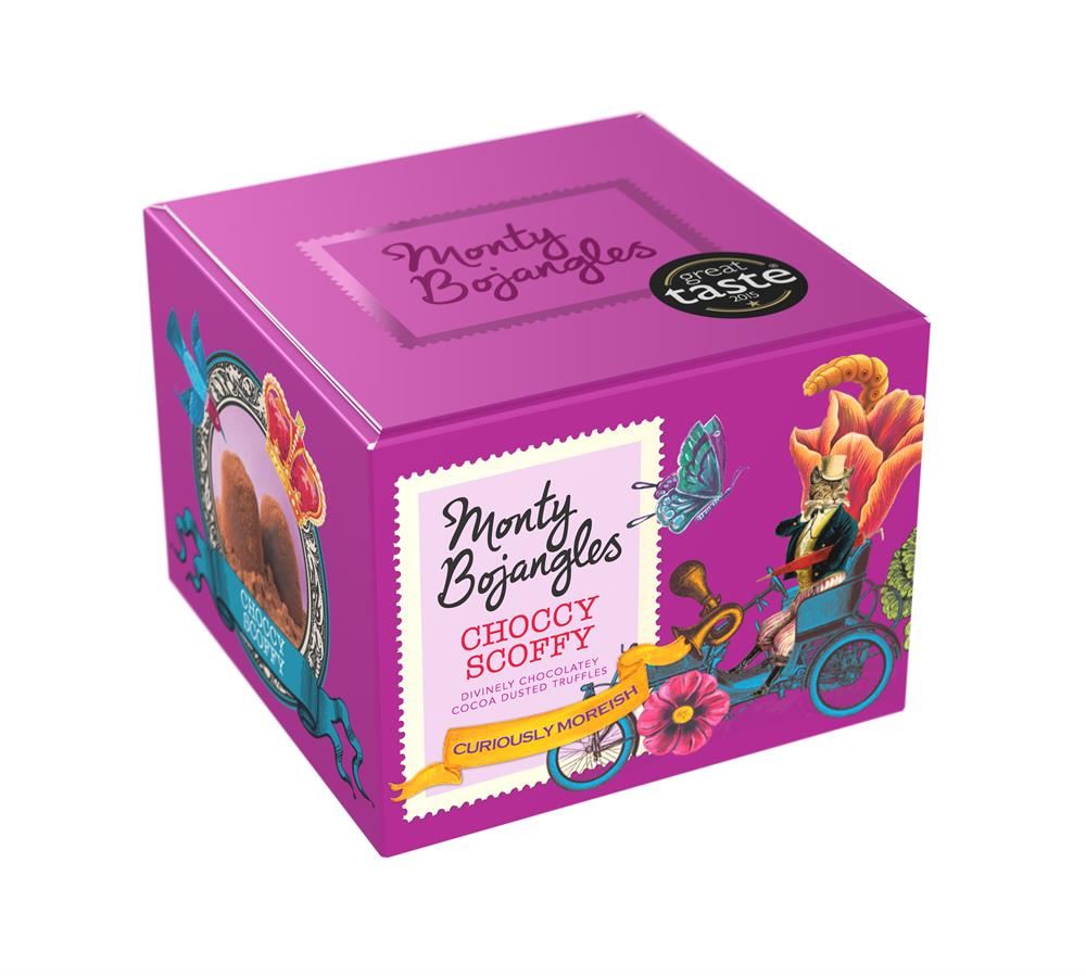 Monty Bojangles Choccy Scoffy Truffles 150g