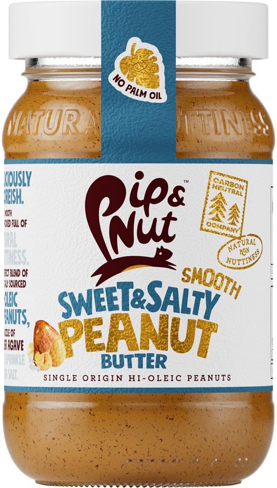 Pip and Nut Sweet and Salty Smooth Peanut Butter 300g
