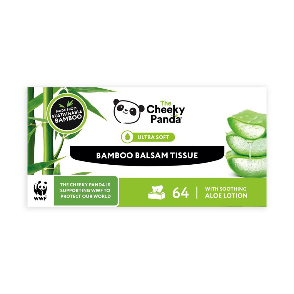 Cheeky Panda The Cheeky Panda Balsam Bamboo Facial Tissue 64 sheets