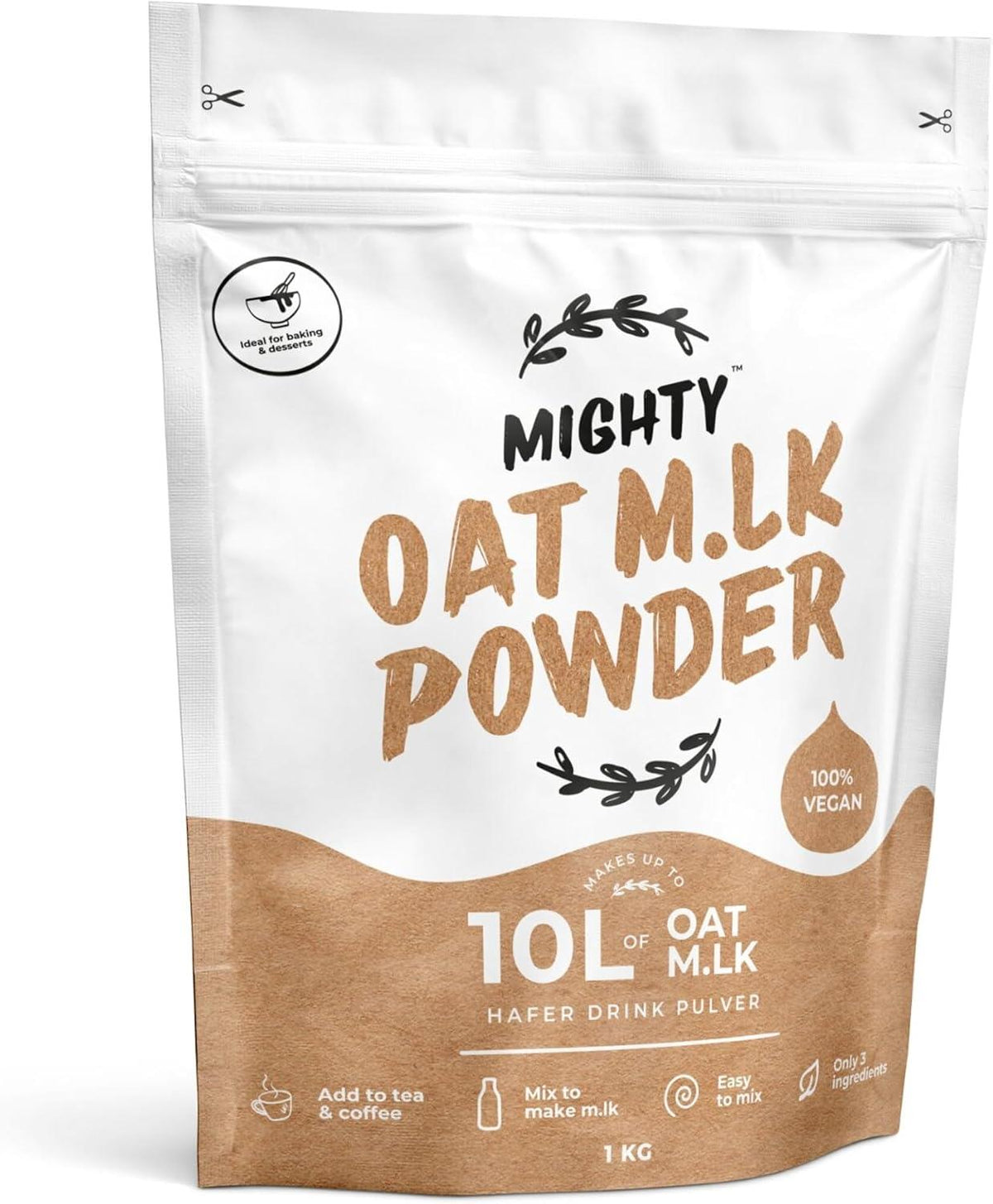 Mighty Oat M.LK Powder 1Kg/10 Litres