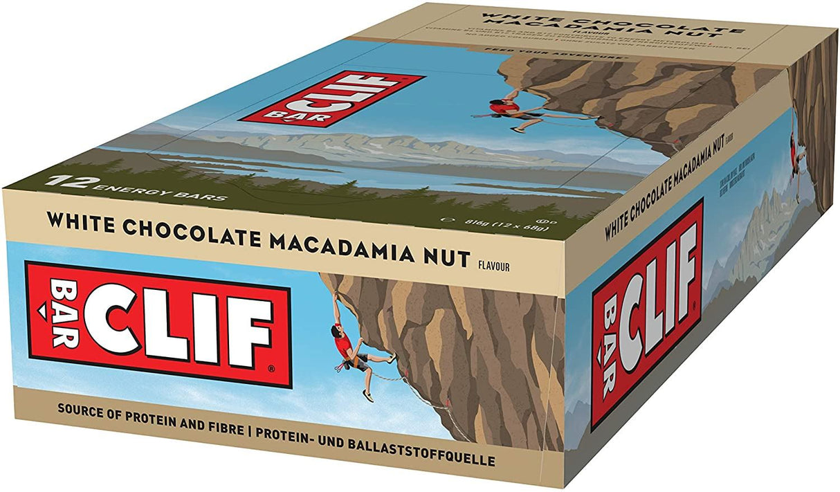 Clif Bar Energy Bars - All Flavours - 68g - Box of 12