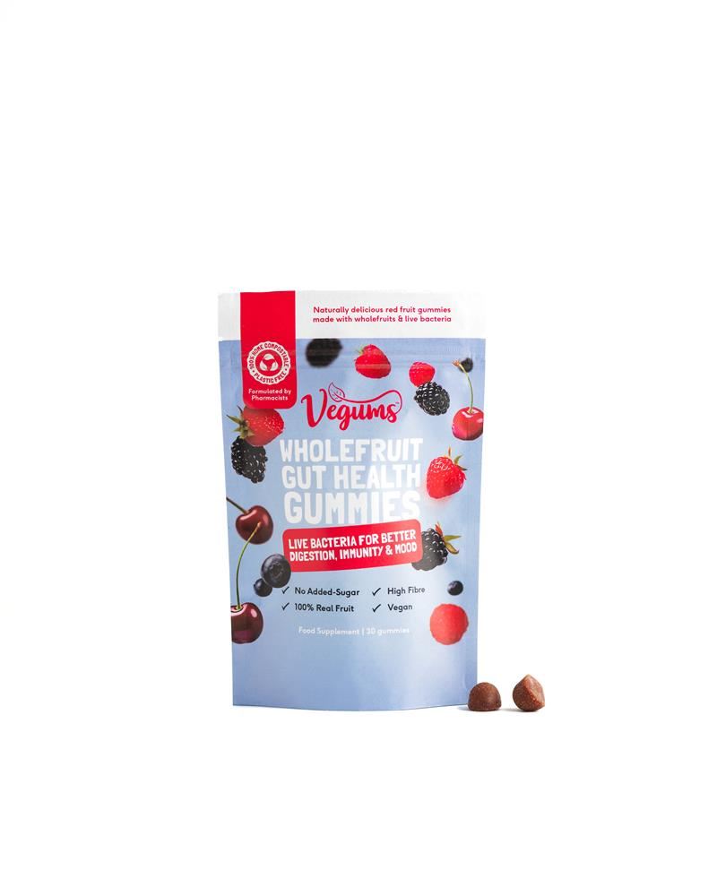 Vegums Gut Health Wholefruit 30 Gummies