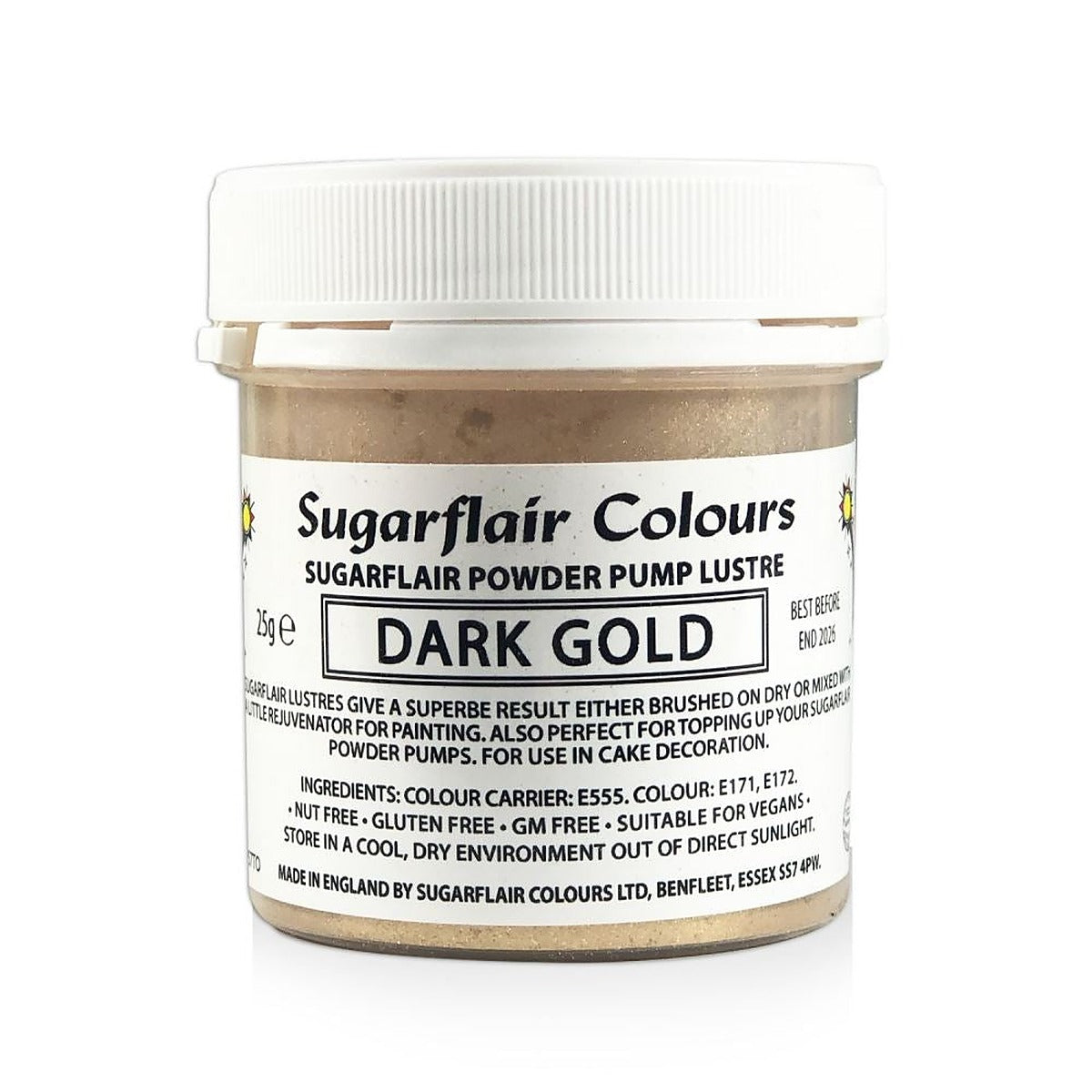 Sugarflair Powder Pump Lustre Refill 25g - All Colours - image 11