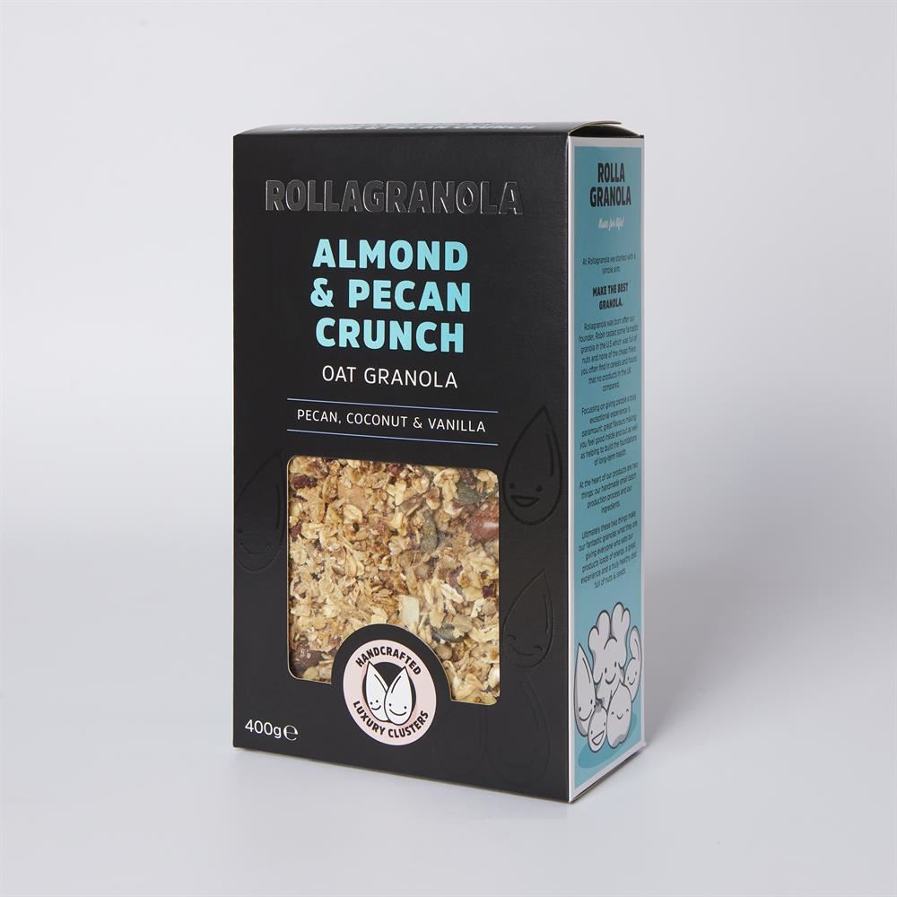 Rollagranola Low Sugar vegan and gluten-free granola 400g