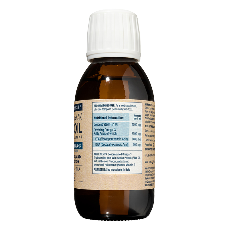 Wiley's Finest Peak Omega-3 Liqiud - 125ml