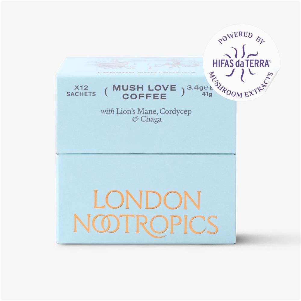 London Nootropics Mush Love Adaptogenic Coffee with Lion's Mane 72g