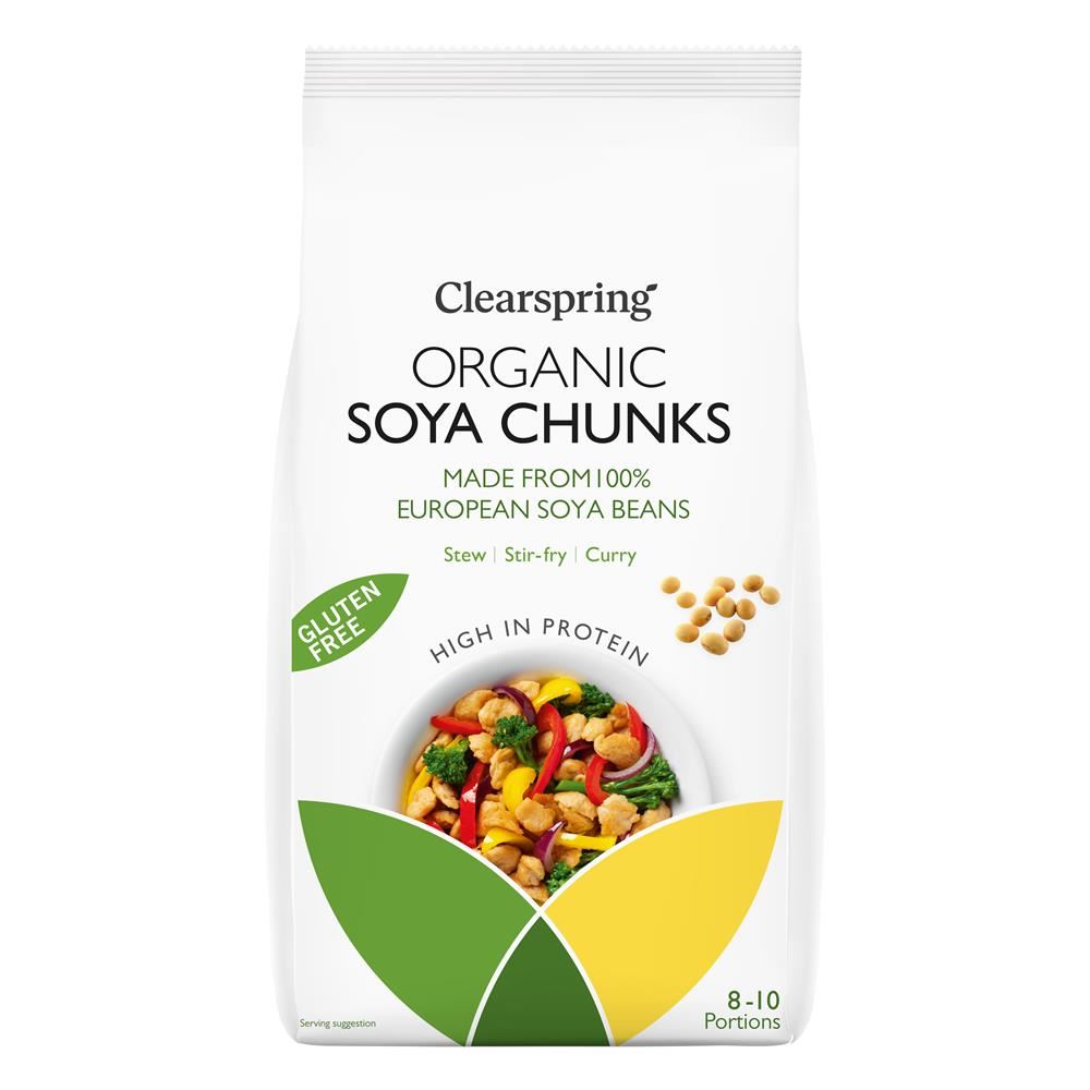 Clearspring Organic Soya Chunks 200g