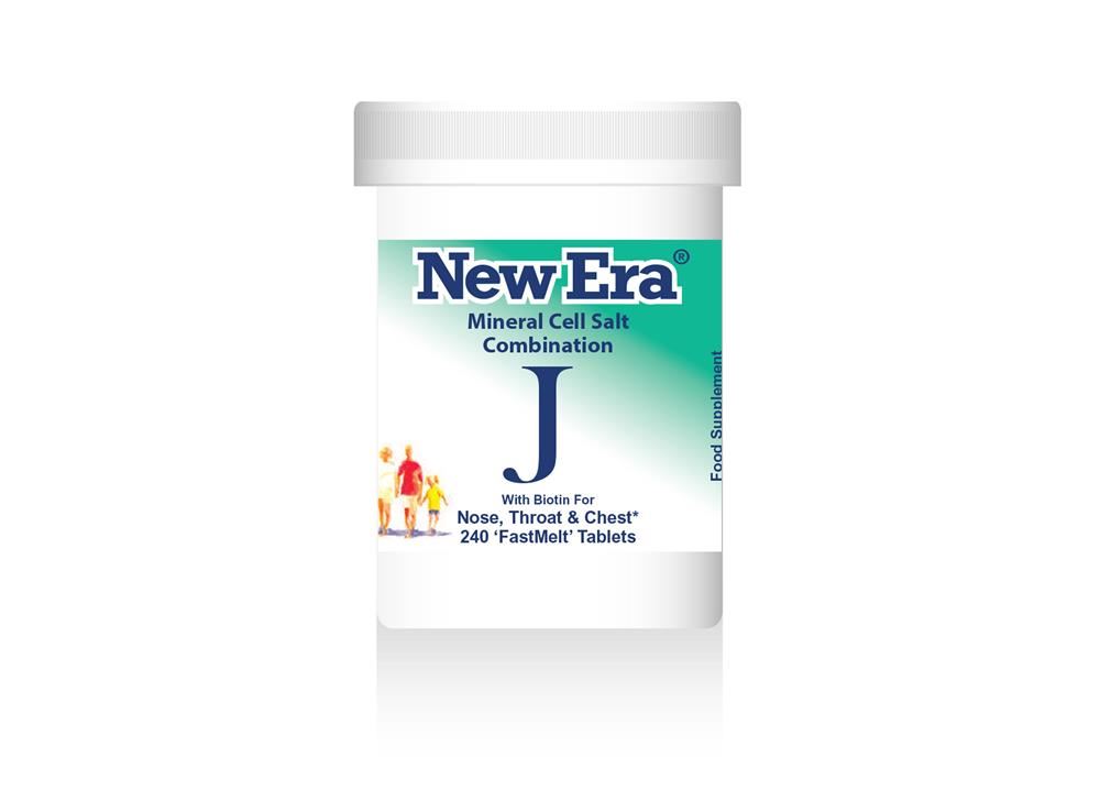 New Era Combination J - Nose Throat & Chest 240 tablets