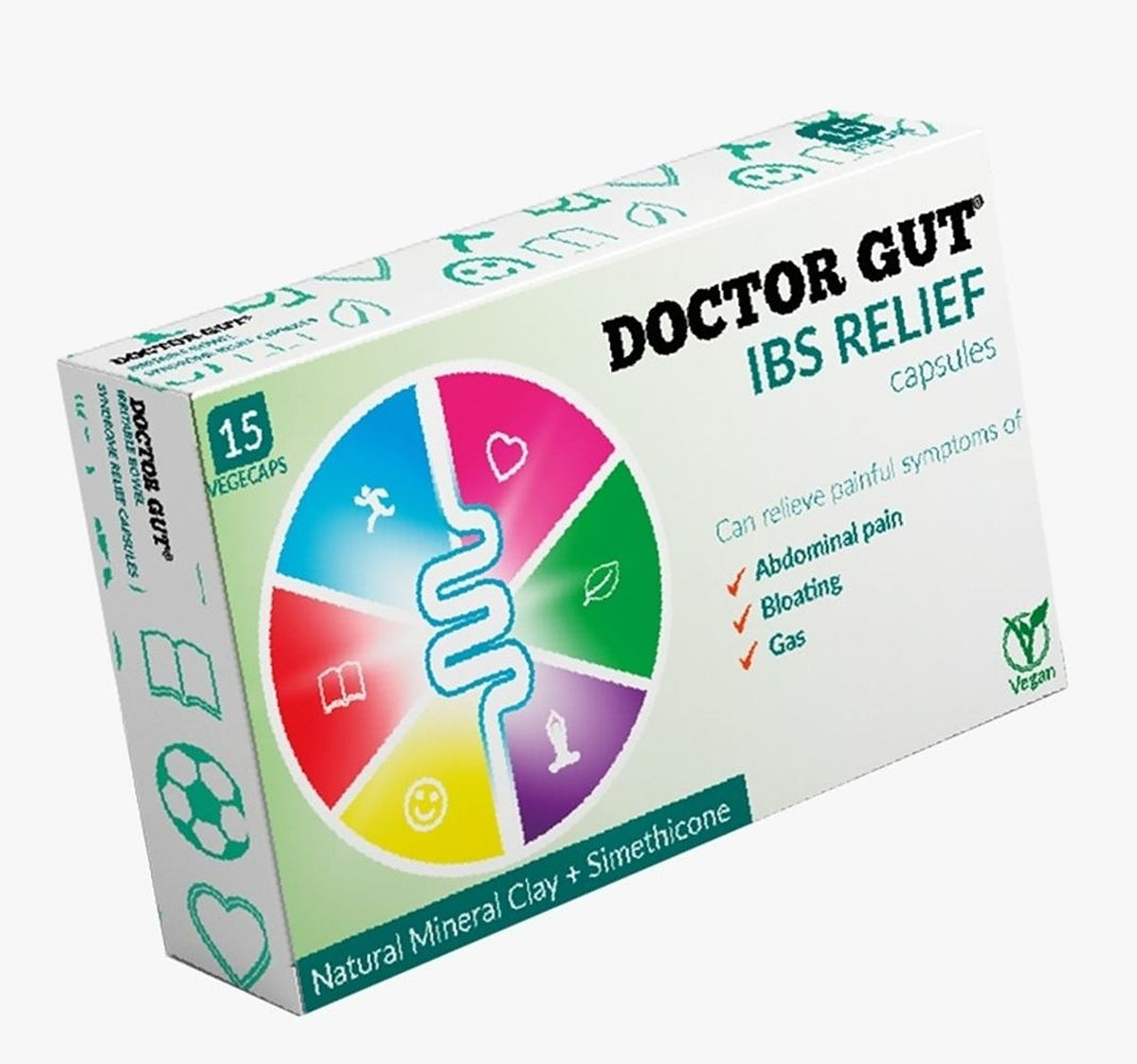 Enterosgel Doctor Gut IBS Relief 15 capsules