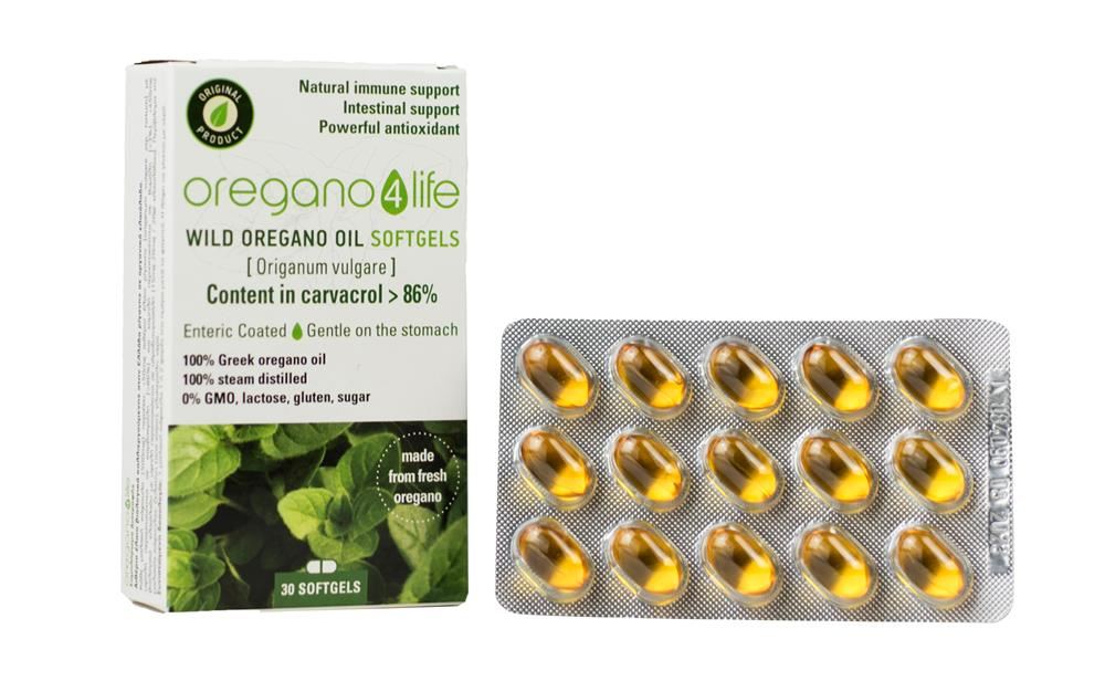 Oregano4Life Wild Oregano Oil 30 Soft Gel Capsules