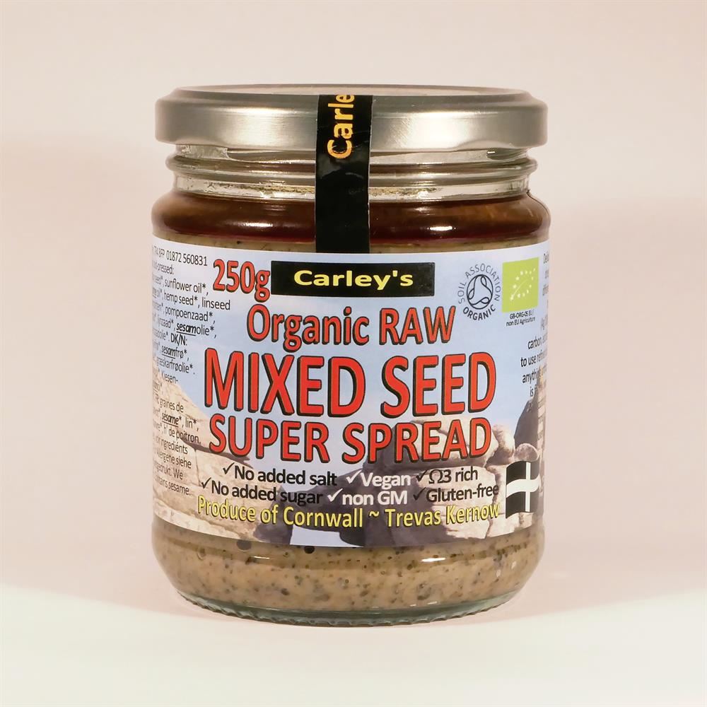 Carley's Organic Raw Mixed Seed Super Spread 250g