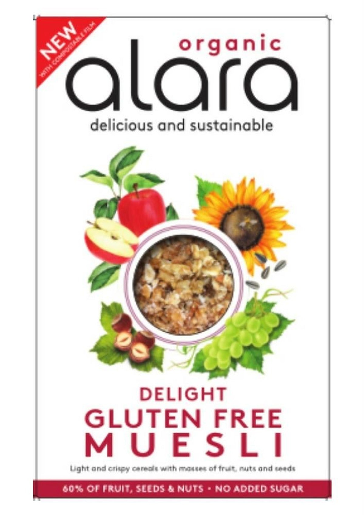 Alara Delight Org GF Muesli 250g