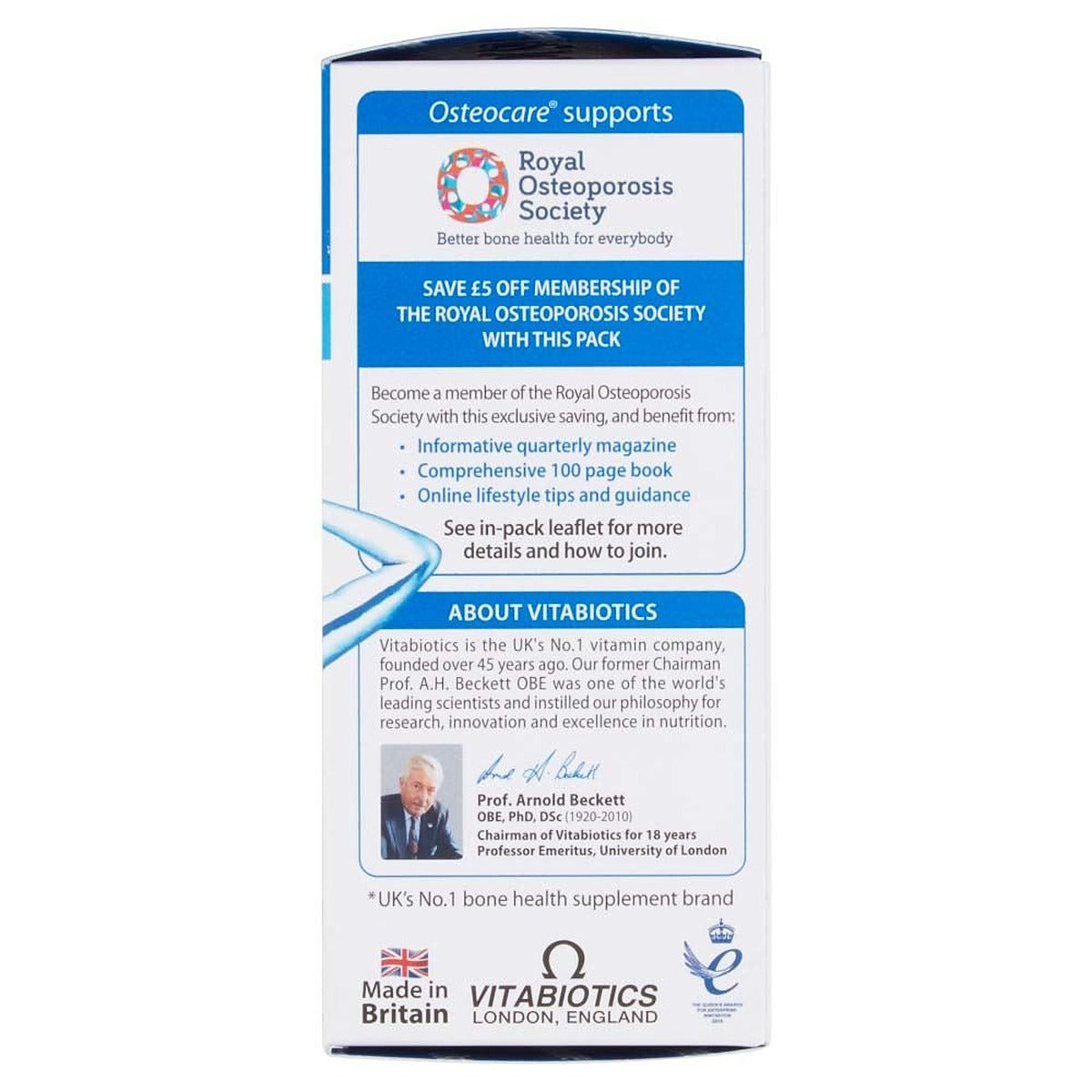 Vitabiotics Osteocare Orginial - 90 Tablets - image 5