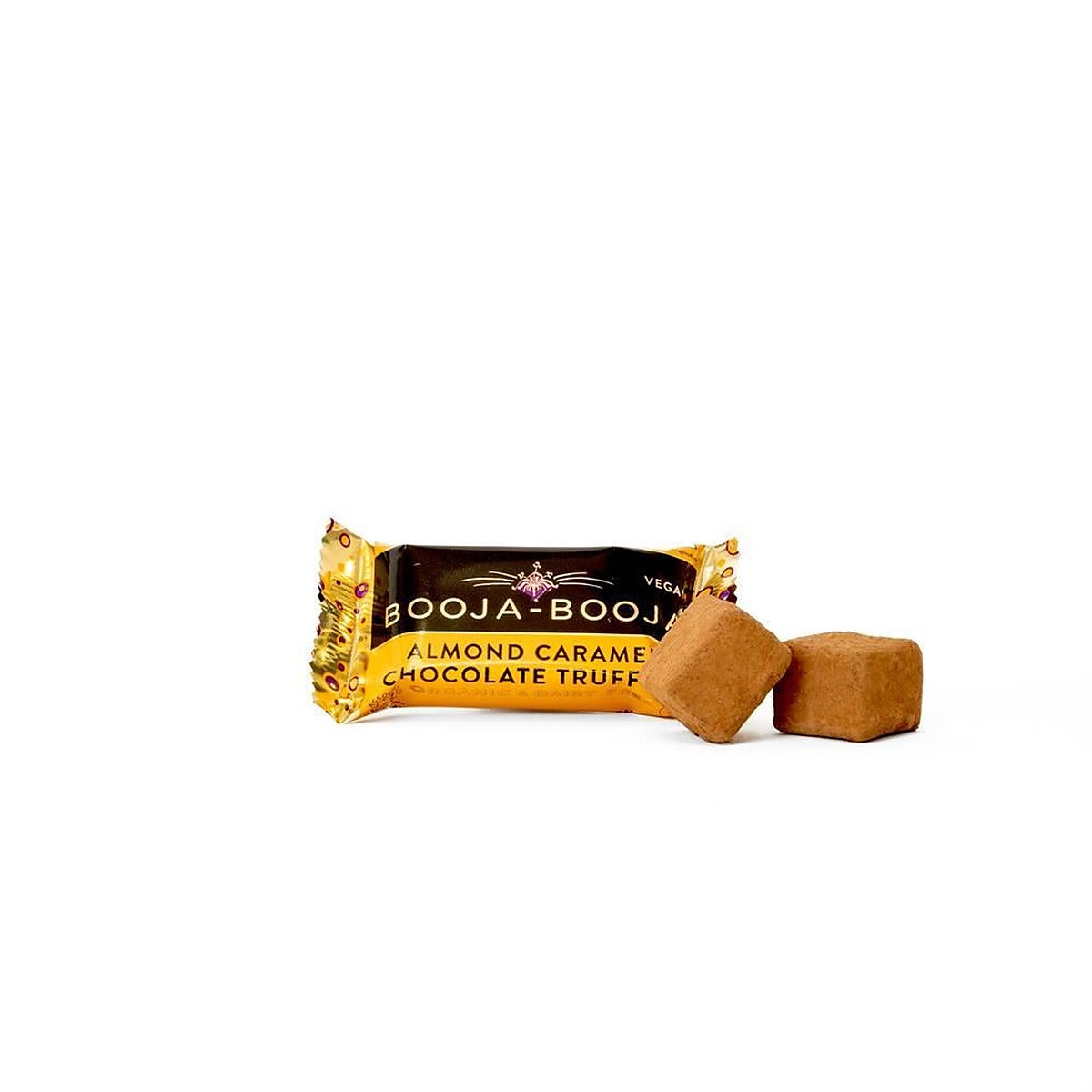 Booja-Booja Almond Salted Caramel Two Chocolate Truffles - 16 Pack