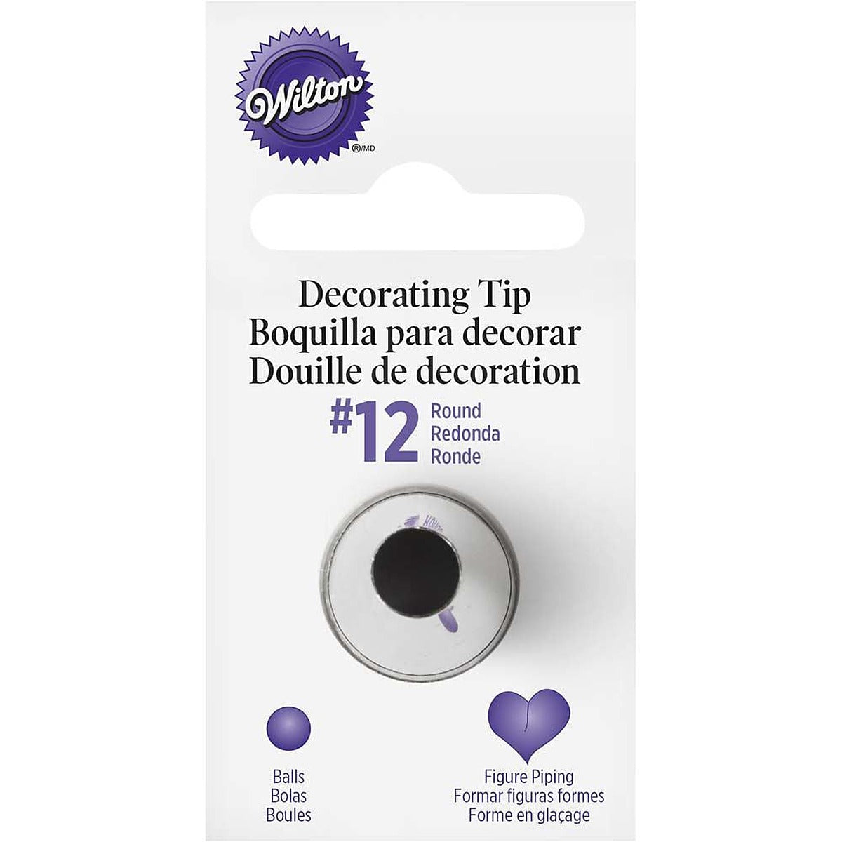 Wilton Round Cake Decorating Nozzle Icing Tips - image 9