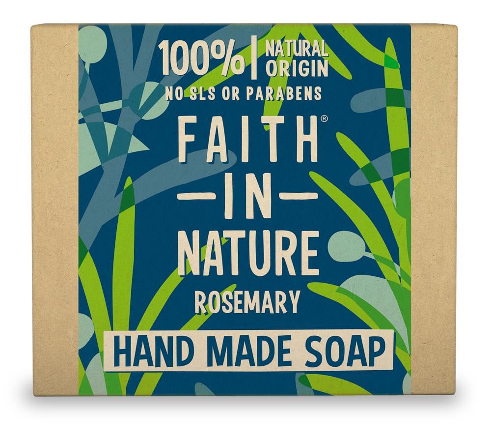 Faith in Nature Rosemary Pure Vegetable Soap 100g