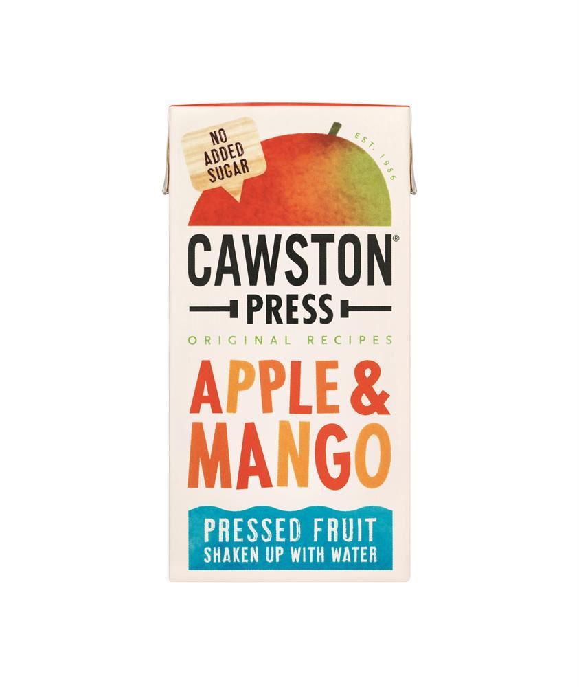 Cawston Press Kids Apple Mango 3 x 200ml Multipack - 6 Pack