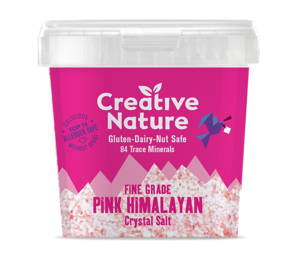 Creative Nature Pink Himalayan Crystal Salt (Fine) 300g