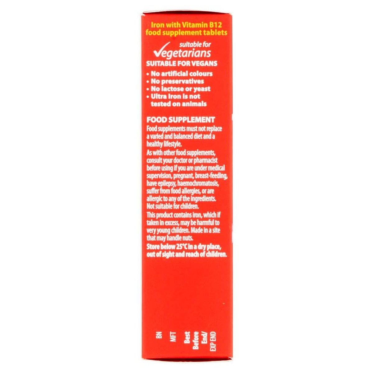 Vitabiotics Ultra Iron Sustained Release - 30 Tablets - image 5