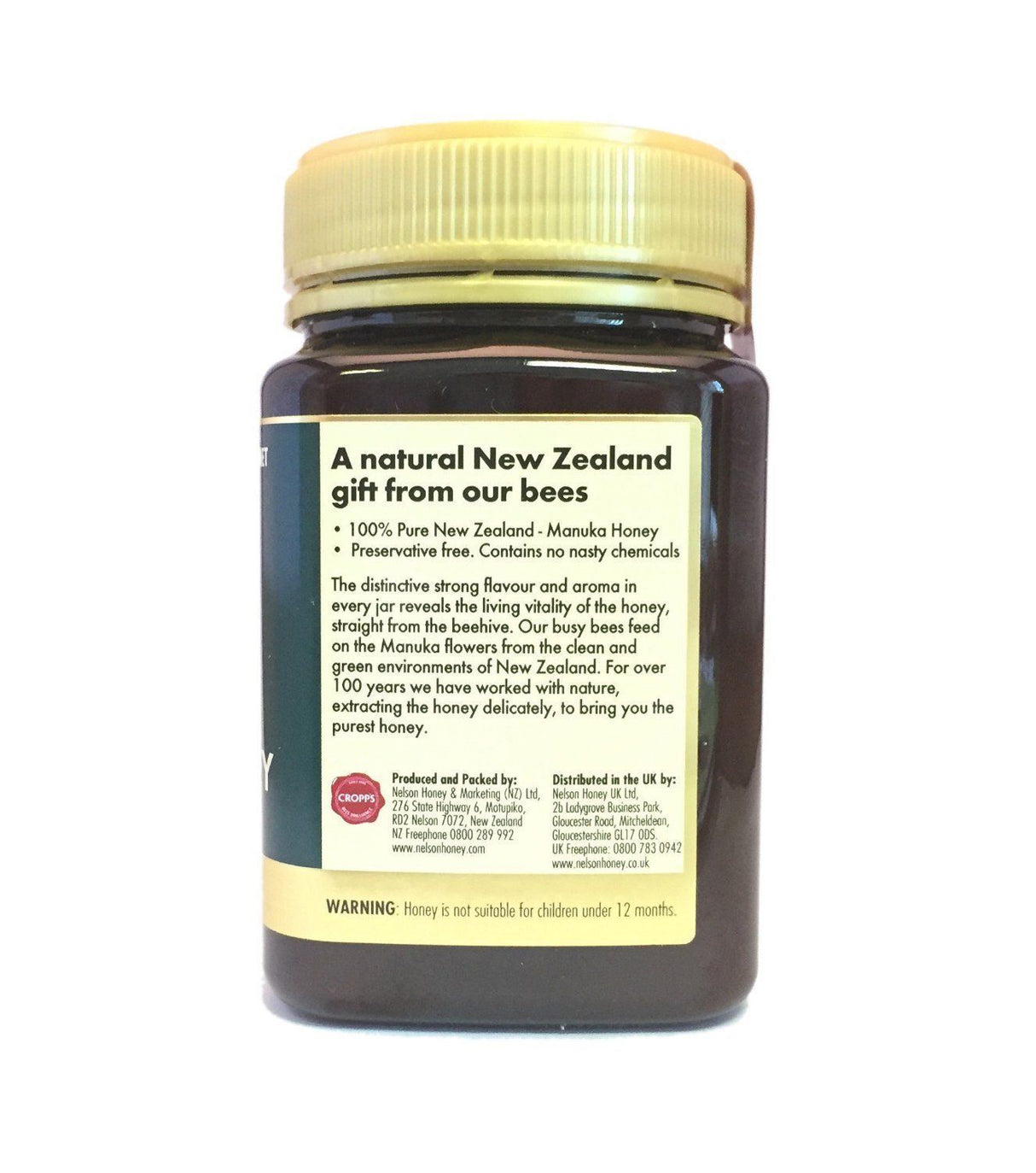 Nelson Manuka Honey MGO 200+ - 250g / 500g / 1kg