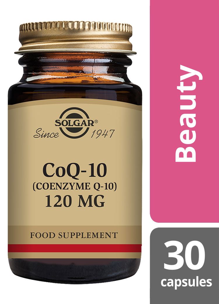 Solgar CoQ-10 (Coenzyme Q-10) 120 mg - 30 Vegicaps