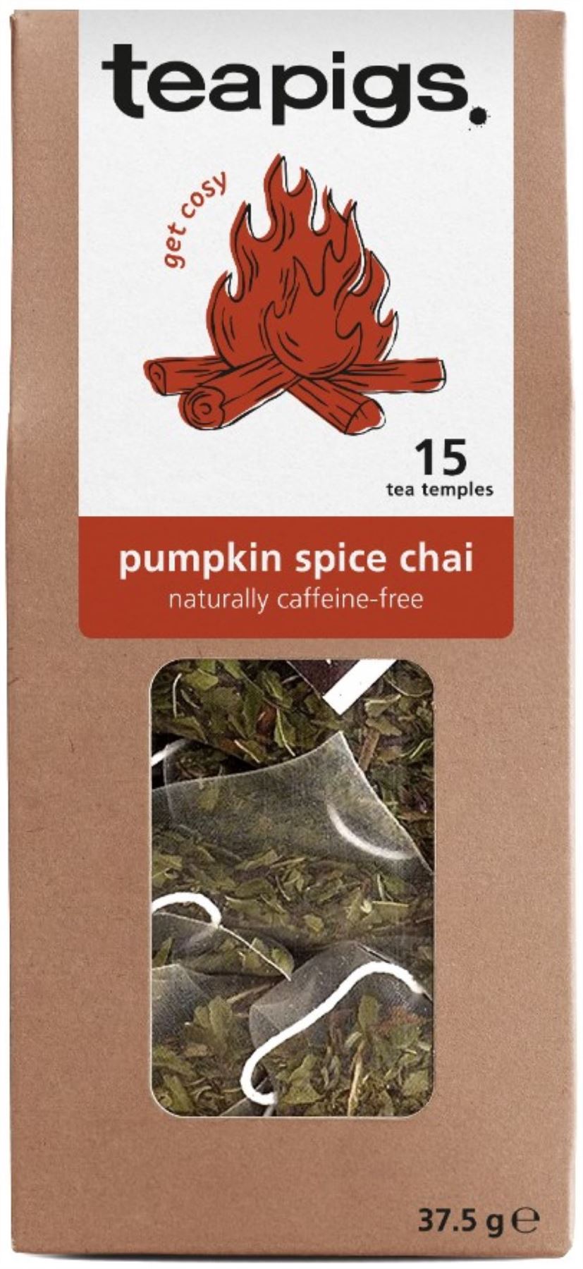 Teapigs Pumpkin Spice Chai Infusion 15 Tea Bag