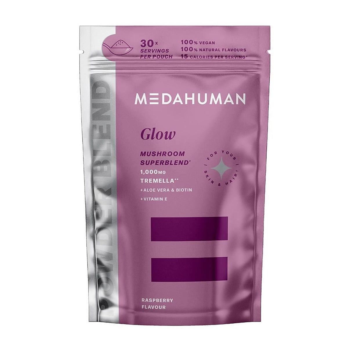 Medahuman Glow Mushroom & Adaptogen Superblend Powder 150g