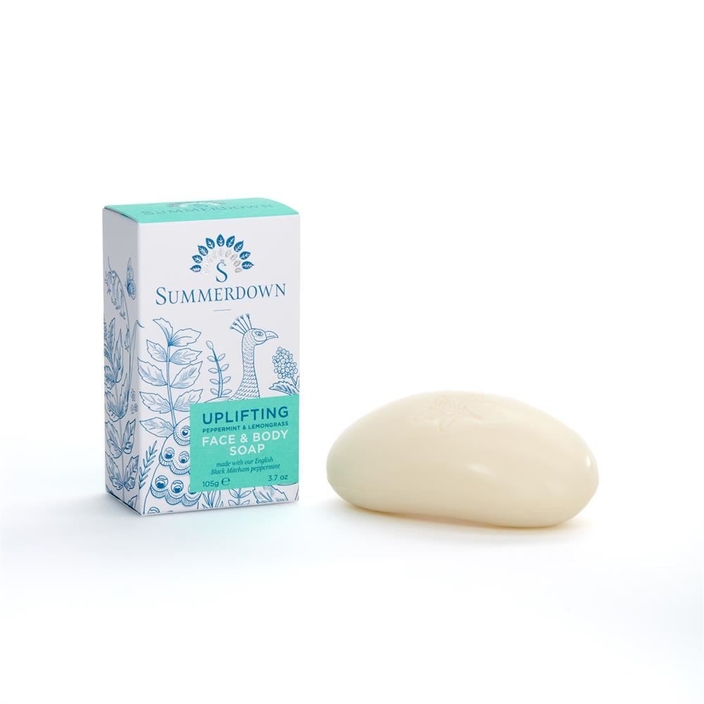 Summerdown Peppermint & Lemongrass Face & Body Soap 105g