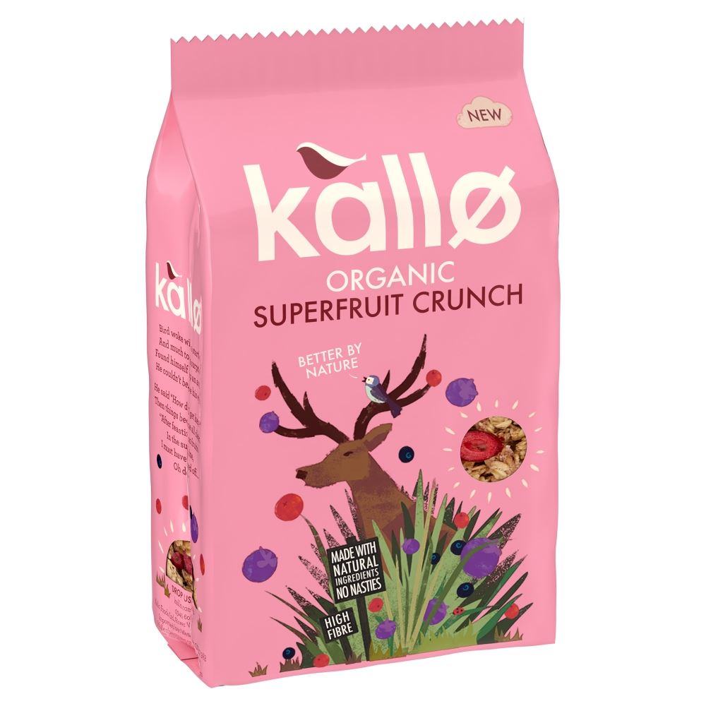Kallo Organic Superfruit Granola 360g