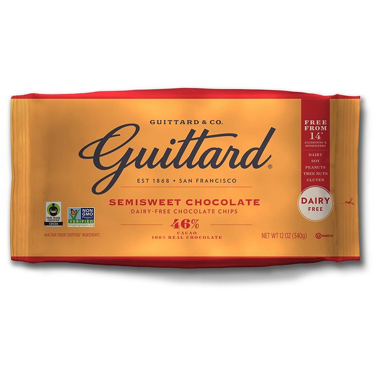 Guittard 46% Semisweet Chocolate Baking Chips 340g