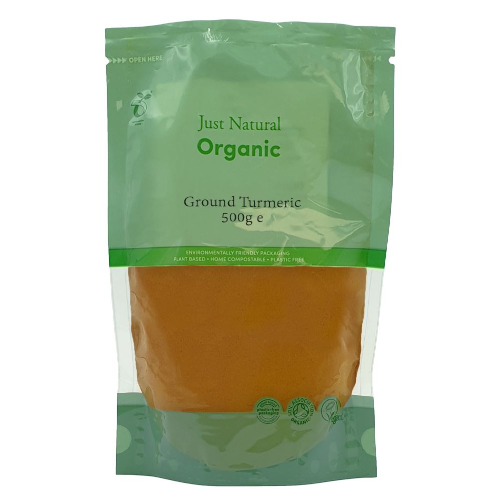 Just Natural Herbs Organic Ground Turmeric 500g