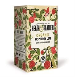 Heath And Heather Organic Raspberry Leaf ST&E 20 Bags
