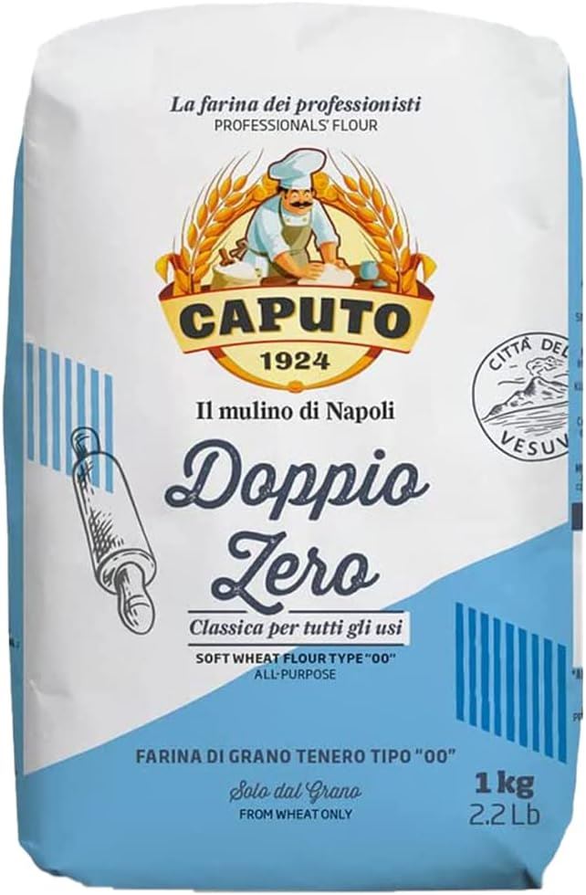 Caputo Farina Classica Doppio Zero 00 Flour Blue 1kg (Pack of 5)