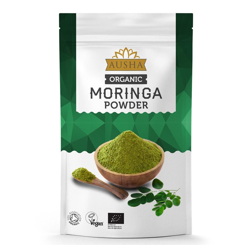AUSHA Organic Moringa Powder 100g