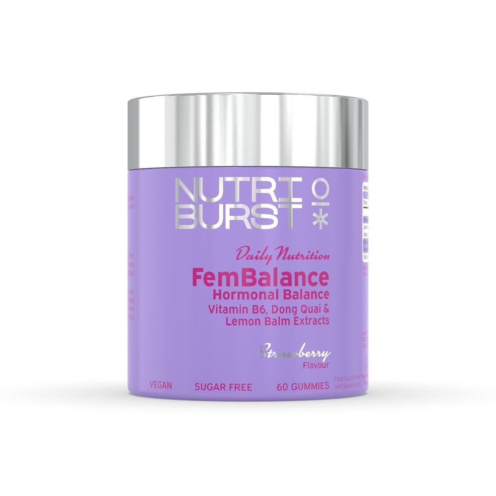 Nutriburst Fembalance Vegan Sugar-Free 60 Gummies