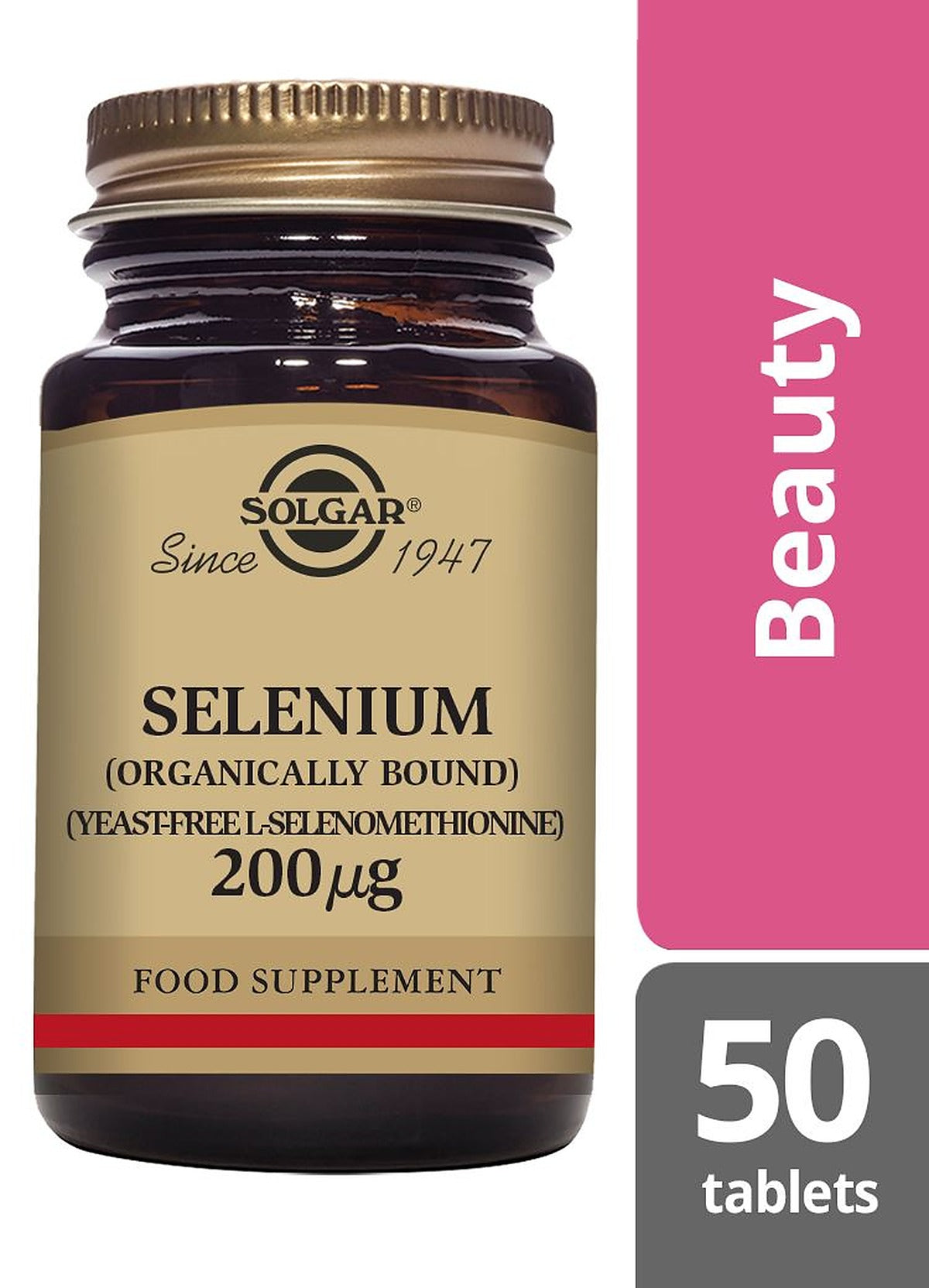 Solgar Selenium (Yeast-Free) 200 µg - 50 Tablets - image 2