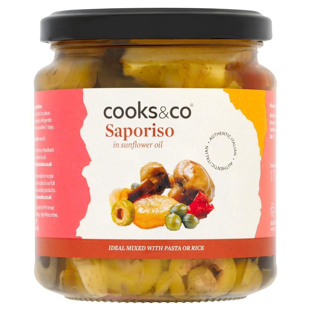 Cooks and Co Cooks & Co Saporiso - Mixed Vegetables in Oil 280g