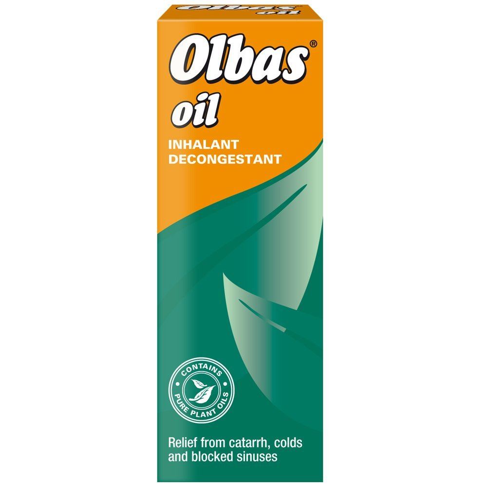 Olbas Oil Inhalant Decongestant Relief Blocked Noses 28ml