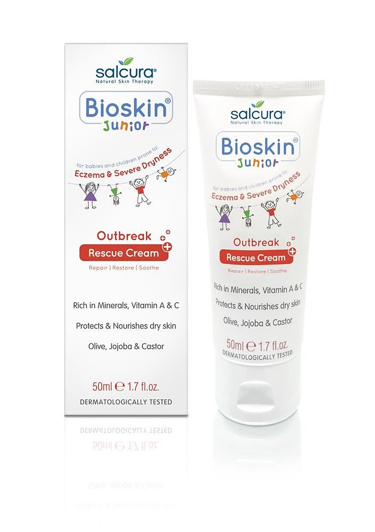 Salcura Bioskin Junior Outbreak Rescue Cream 50ml