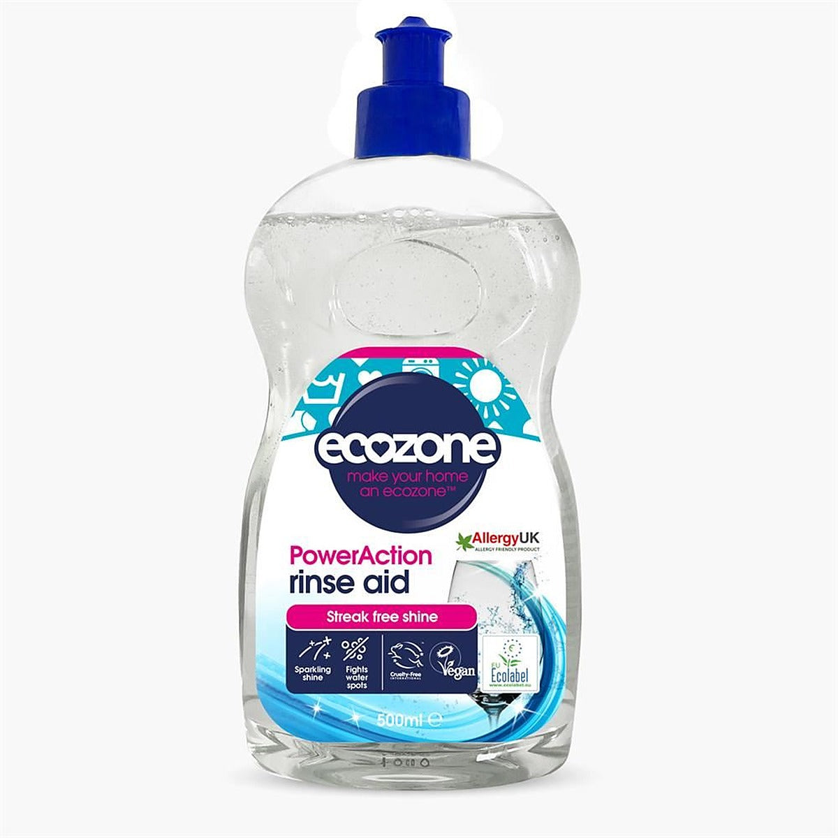 Ecozone PowerAction Rinse Aid 500ml
