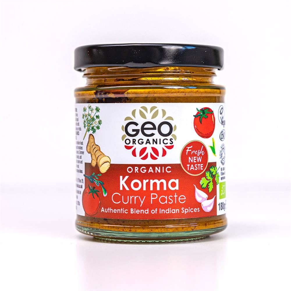 Georganics Pastes - Organic Korma Curry Paste 180g