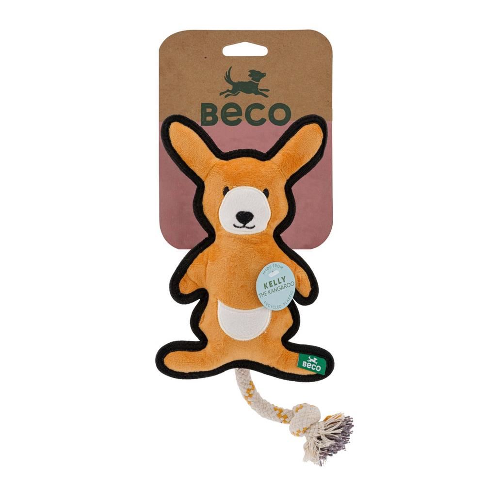 Beco Plush Kangaroo Dog Toy Medium. 1 toy.