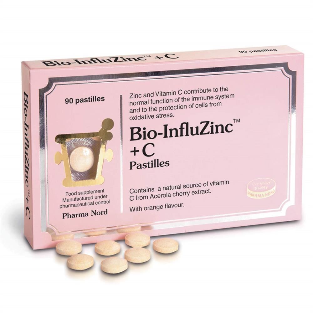 Pharma Nord Bio-InfluZinc+C 90 Pastilles