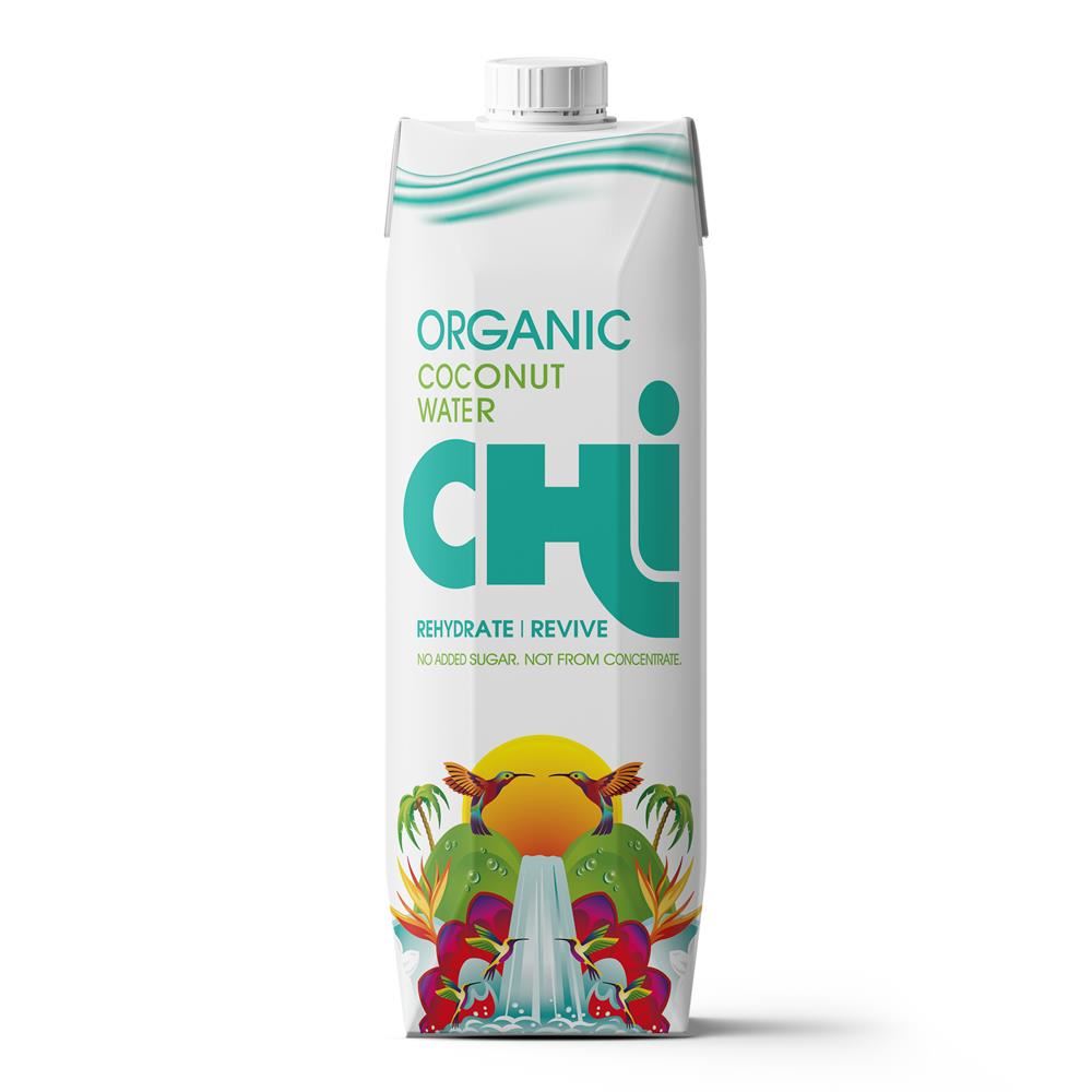 Chi ORGANIC 100% Pure Coconut Water 1000 ml