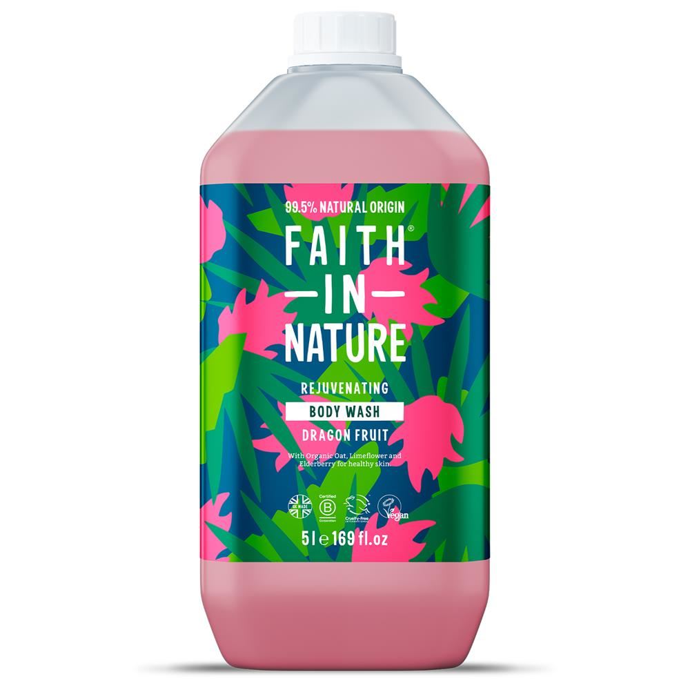 Faith in Nature Dragon Fruit Body Wash 5 Litre