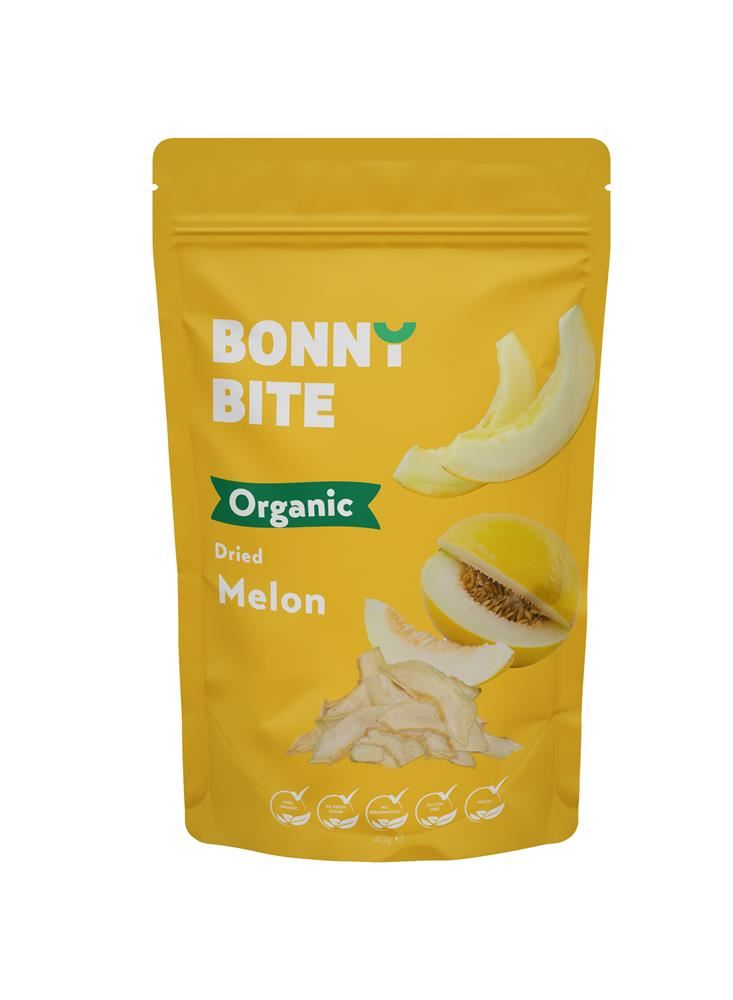 Bonny Bite - Dried Melon 40g - 6 Pack