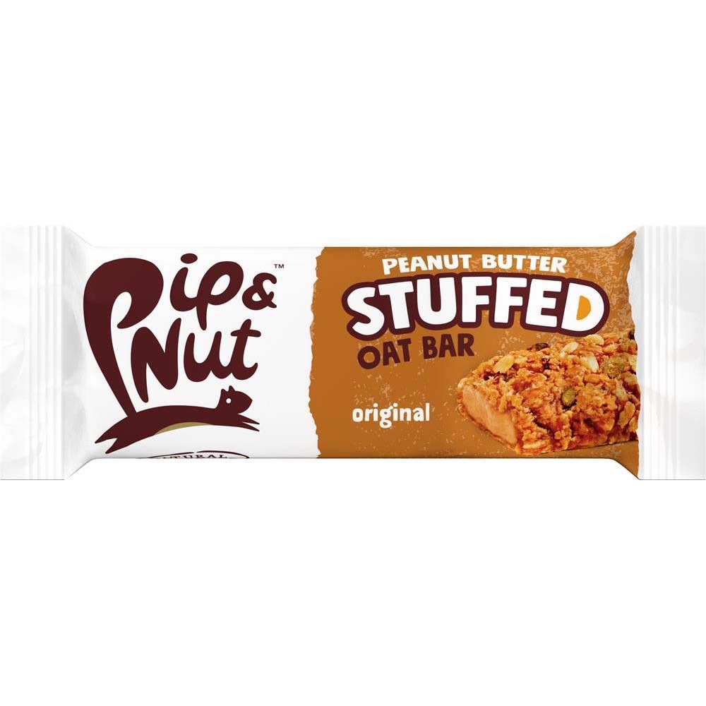 Pip and Nut Peanut Butter Stuffed Oat Bar - Original 48g - 15 Pack