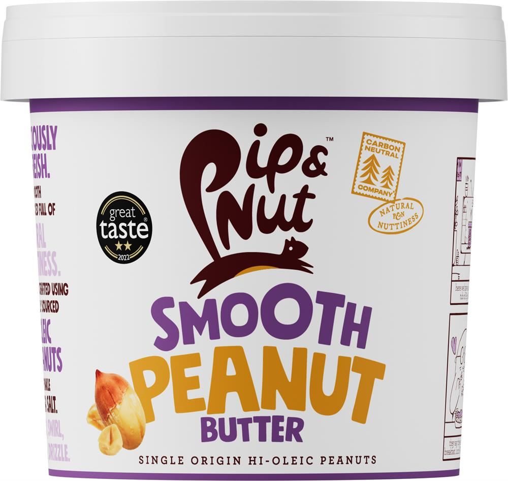Pip and Nut Smooth Peanut Butter 1000g
