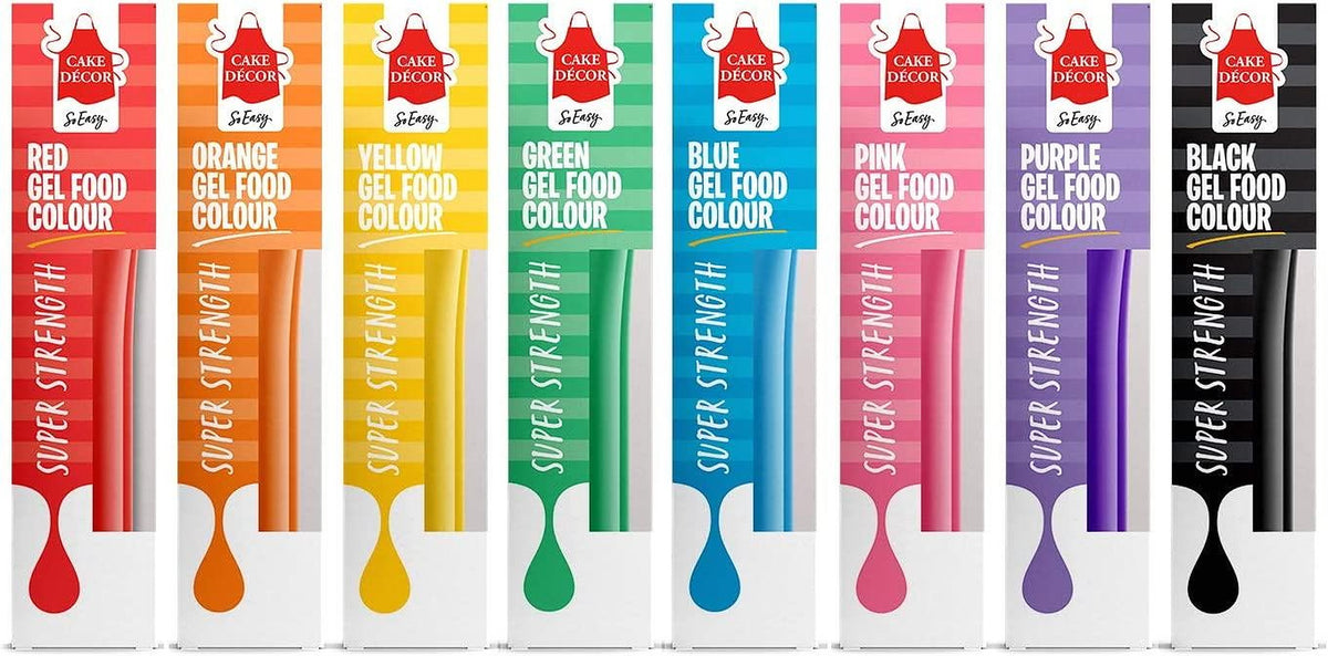 Cake Decor Gel Food Colour 19g - All colours